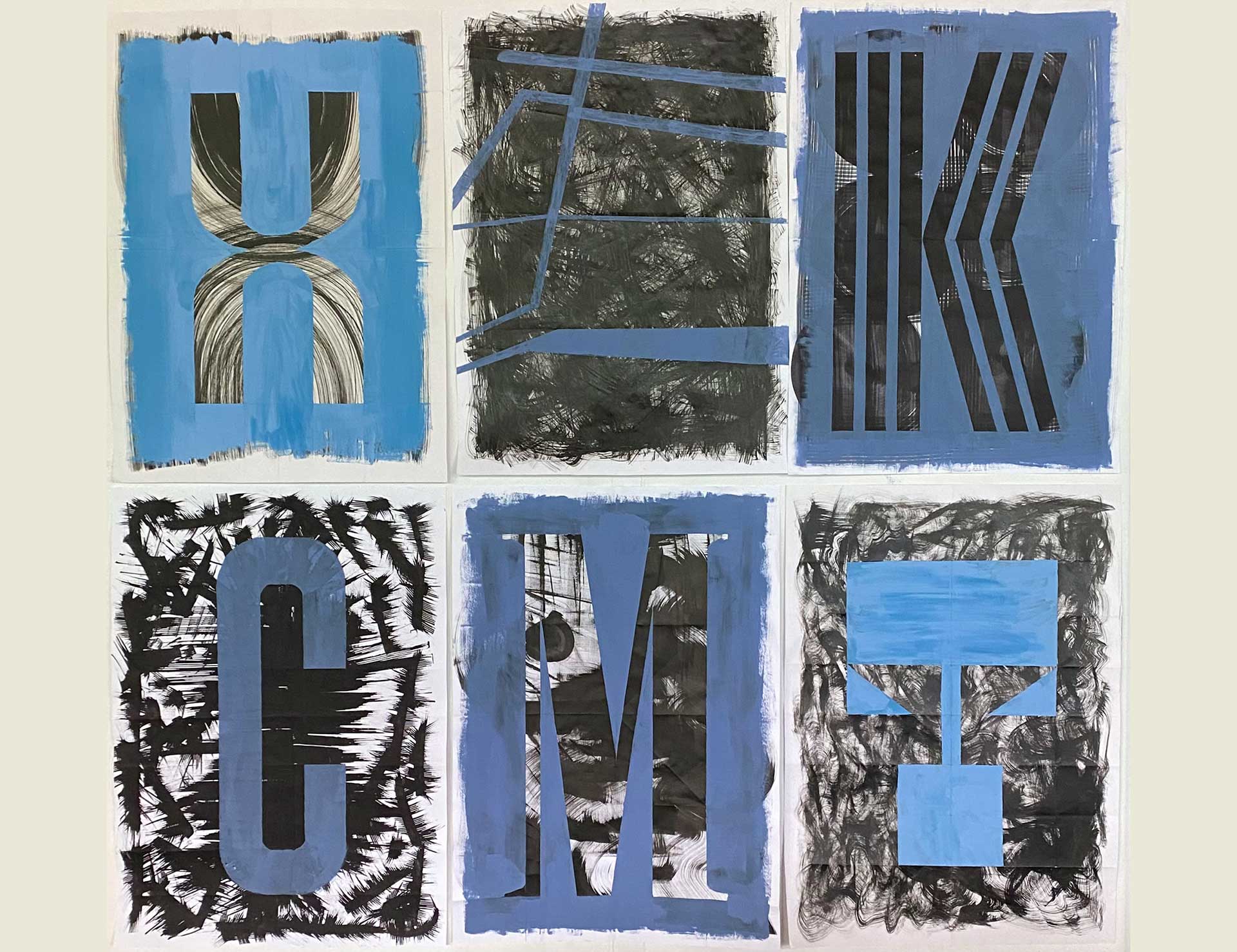 Berta Knab, Wandtepiche und gefilzte Figuren,  Ausstellung im Gallerturm, Gesellschaft der Kunstfreunde Überlingen 