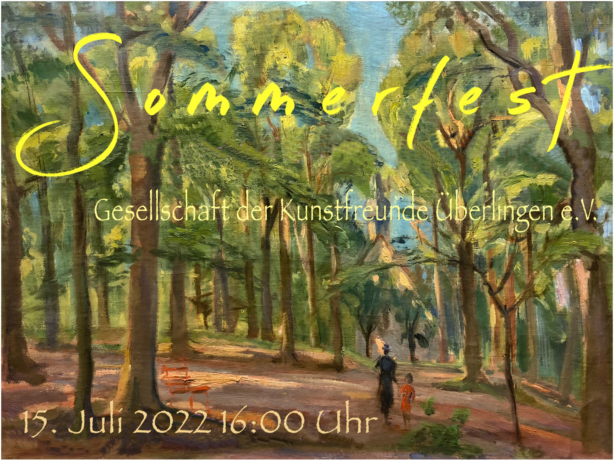 Gesellschaft der Kunstfreune, Sommerfest 2022